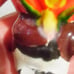 Vintage Anthropomorphic Cermaic Salt & Pepper Shakers Fruits & Veggies