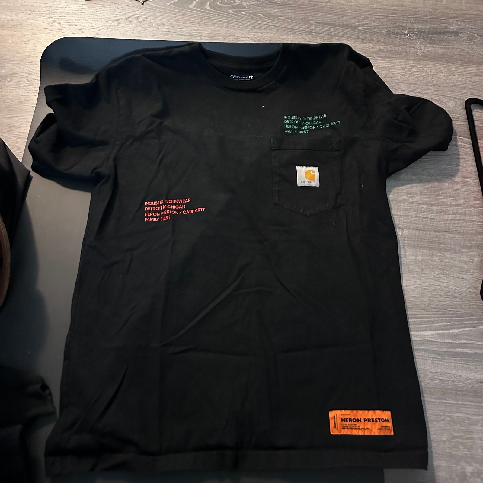 Heron Preston X Carhartt Tee