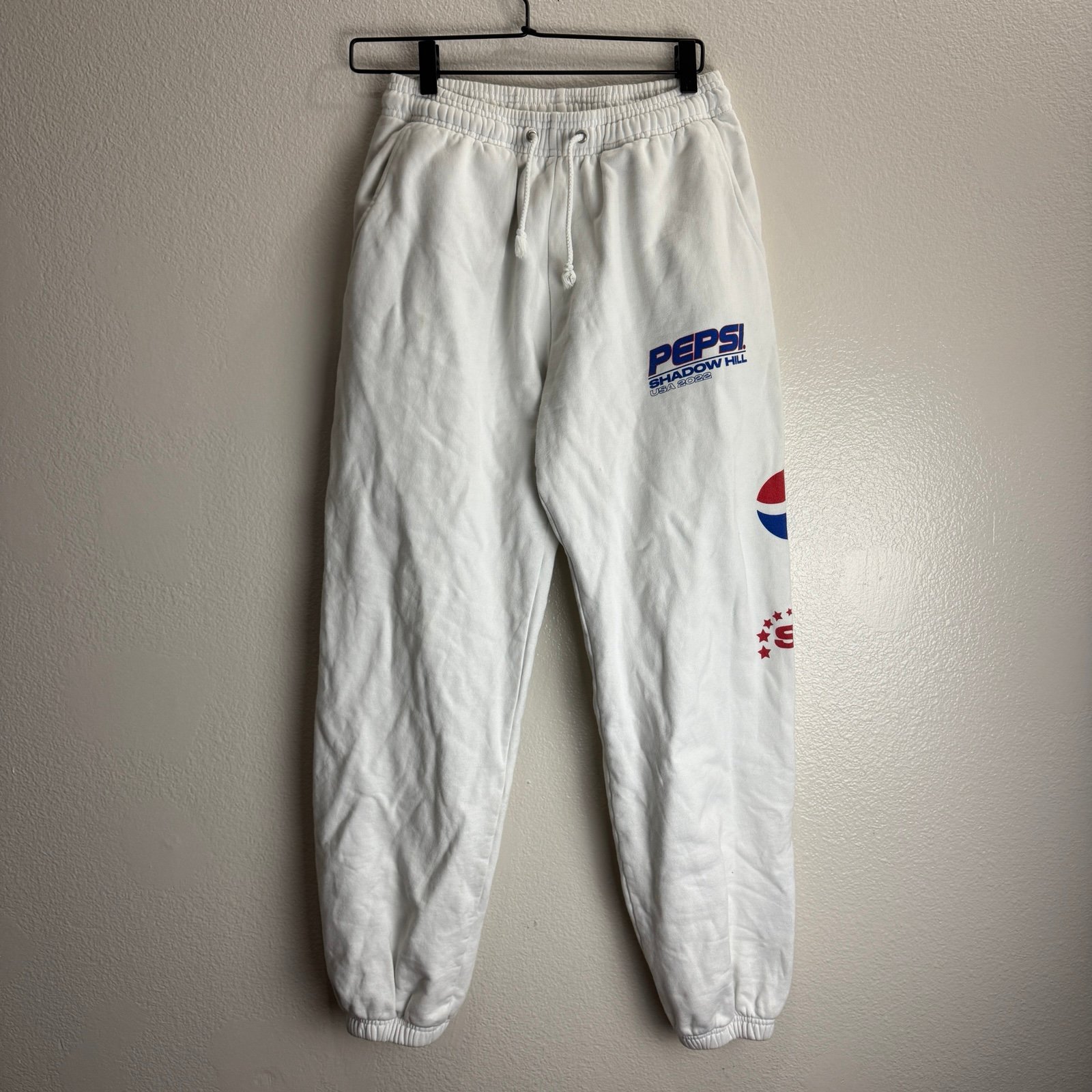 Shadow Hill Gold Label Pepsi Vintage Sweatpants Size Medium Y2K