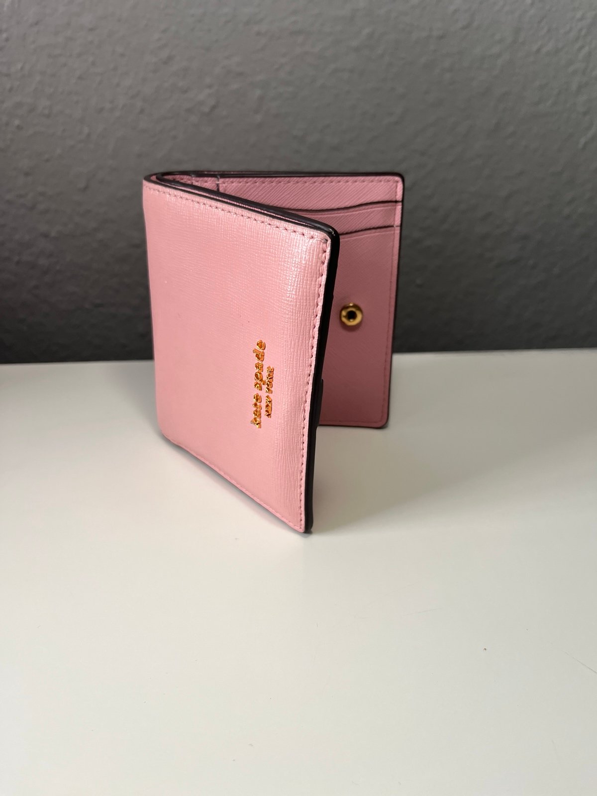 Kate Spade Bifold Morgan Pink Dune Wallet