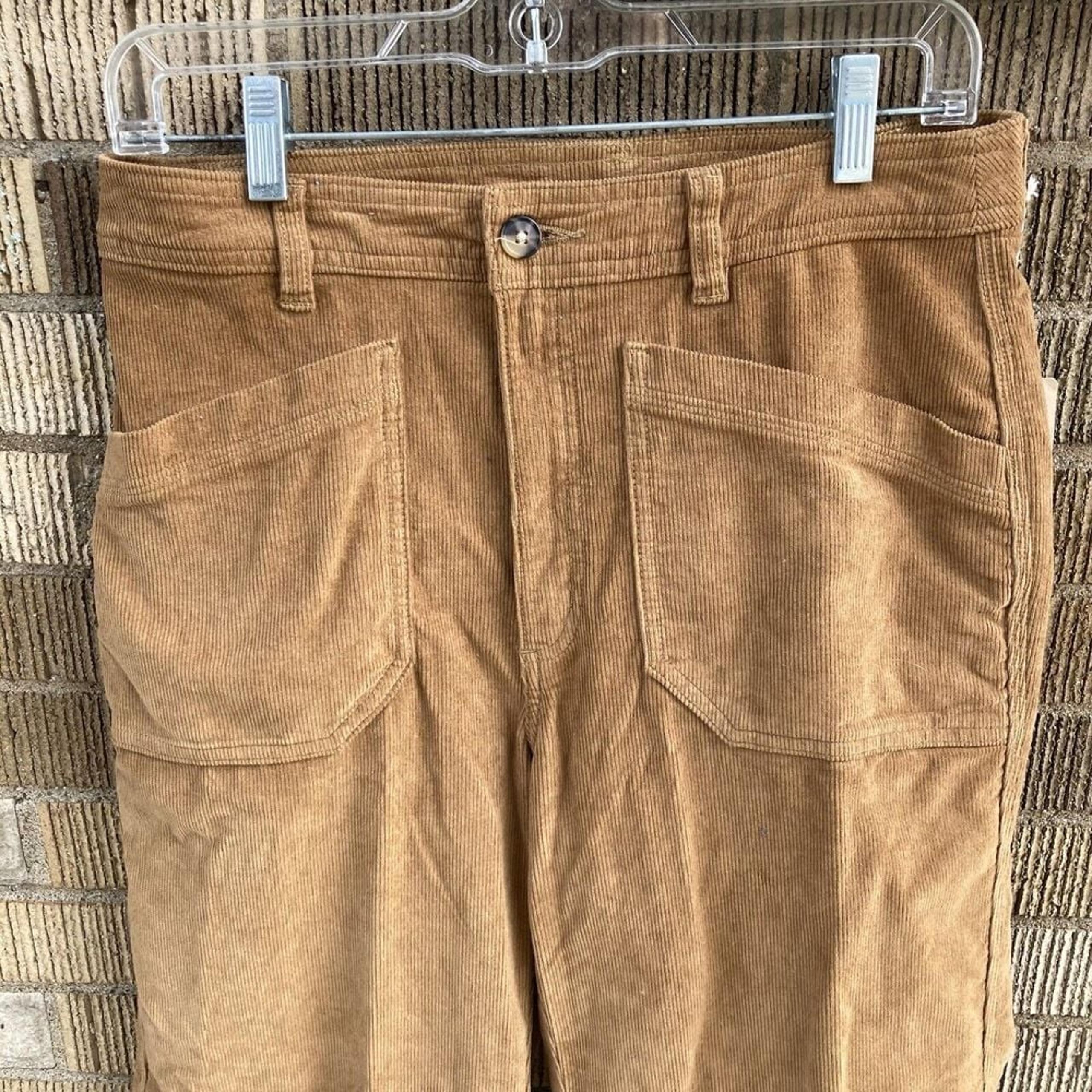Patagonia Women's Wide-Leg Cord Corduroy Pants Size 8 Nest Brown MSRP $129 NWT