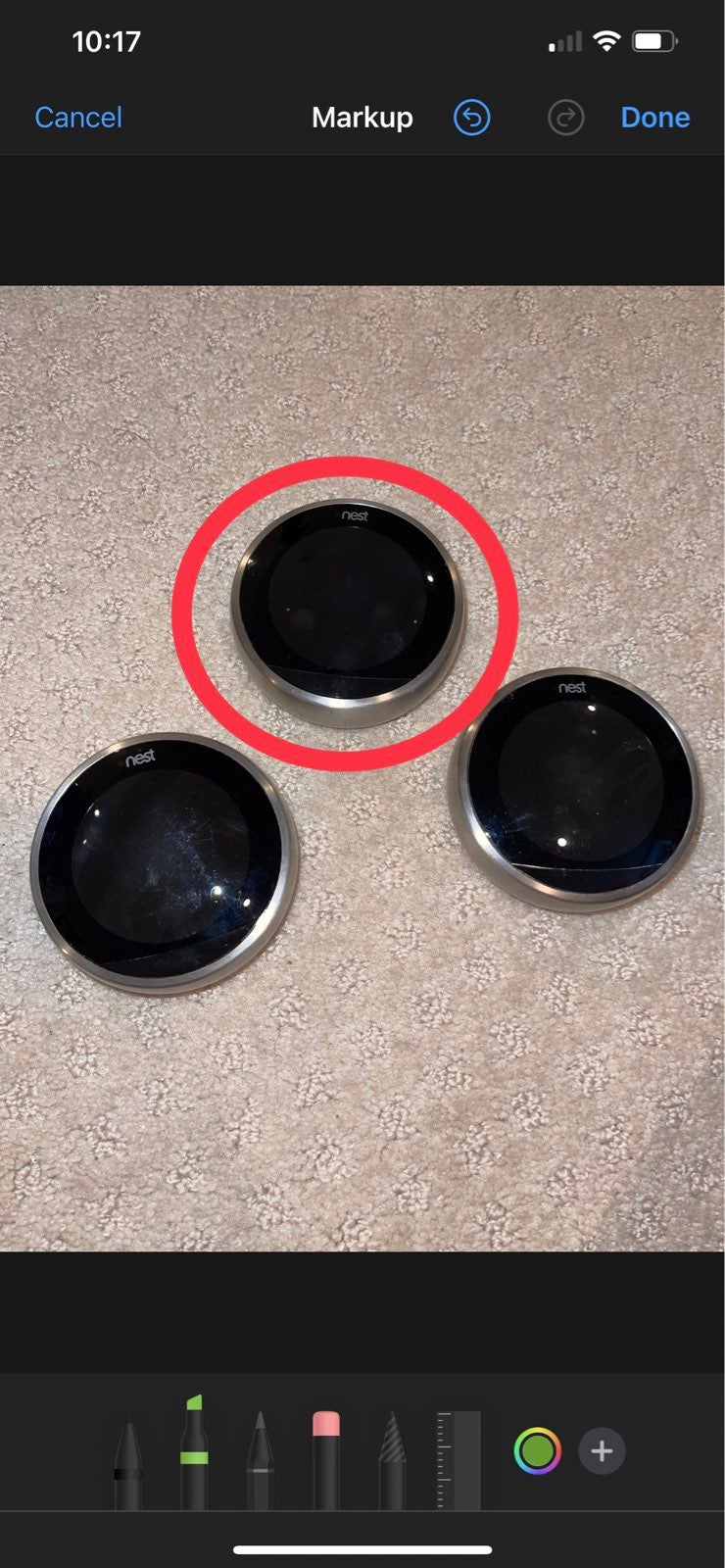 Nest thermostat