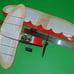 S-POU! UM ToonScale Flying Flea 18 Span Stevens AeroModel Indoor R/C Model BNF