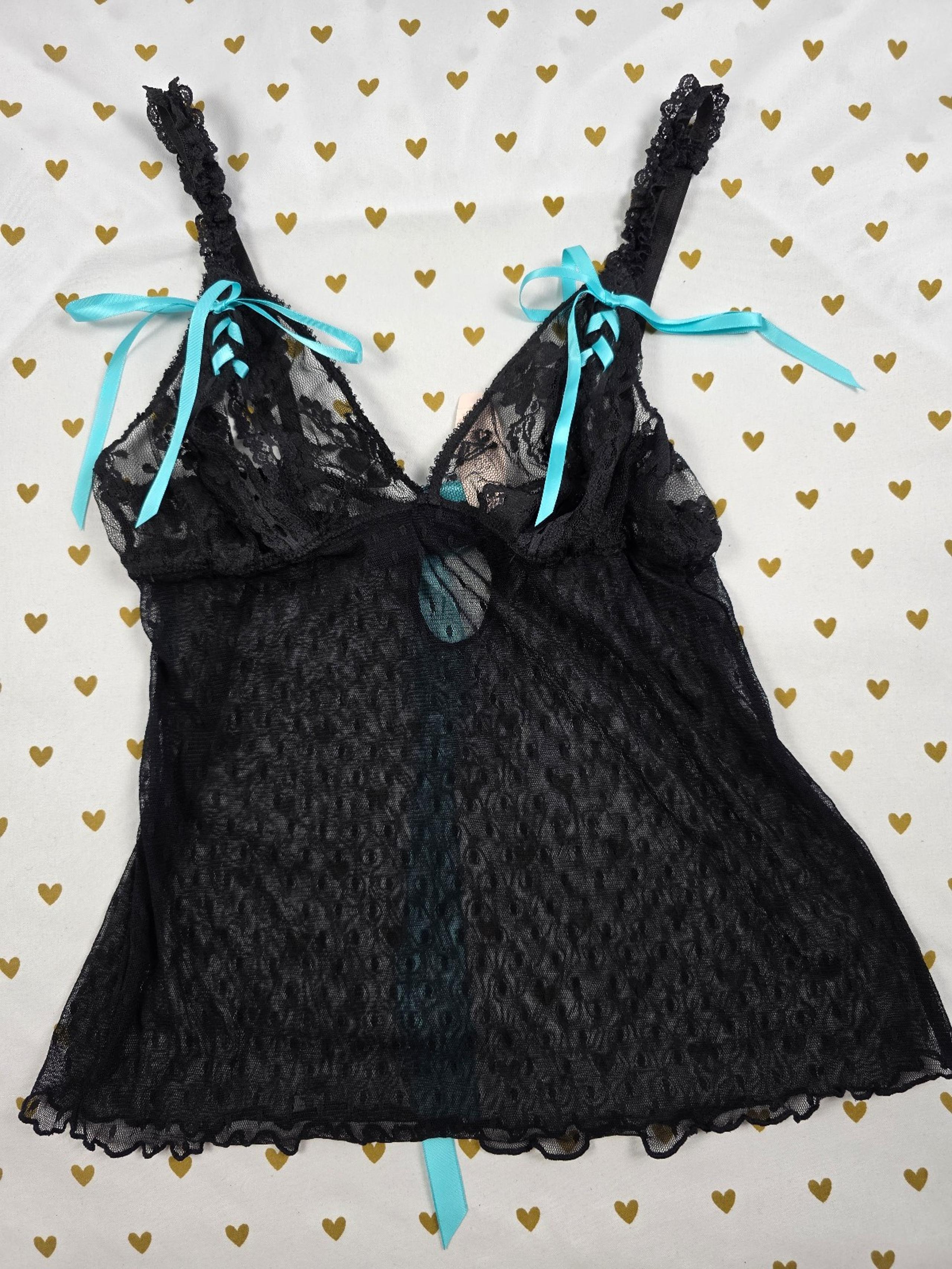 NWT Sexy Little Things lace babydoll nightie sleep top small