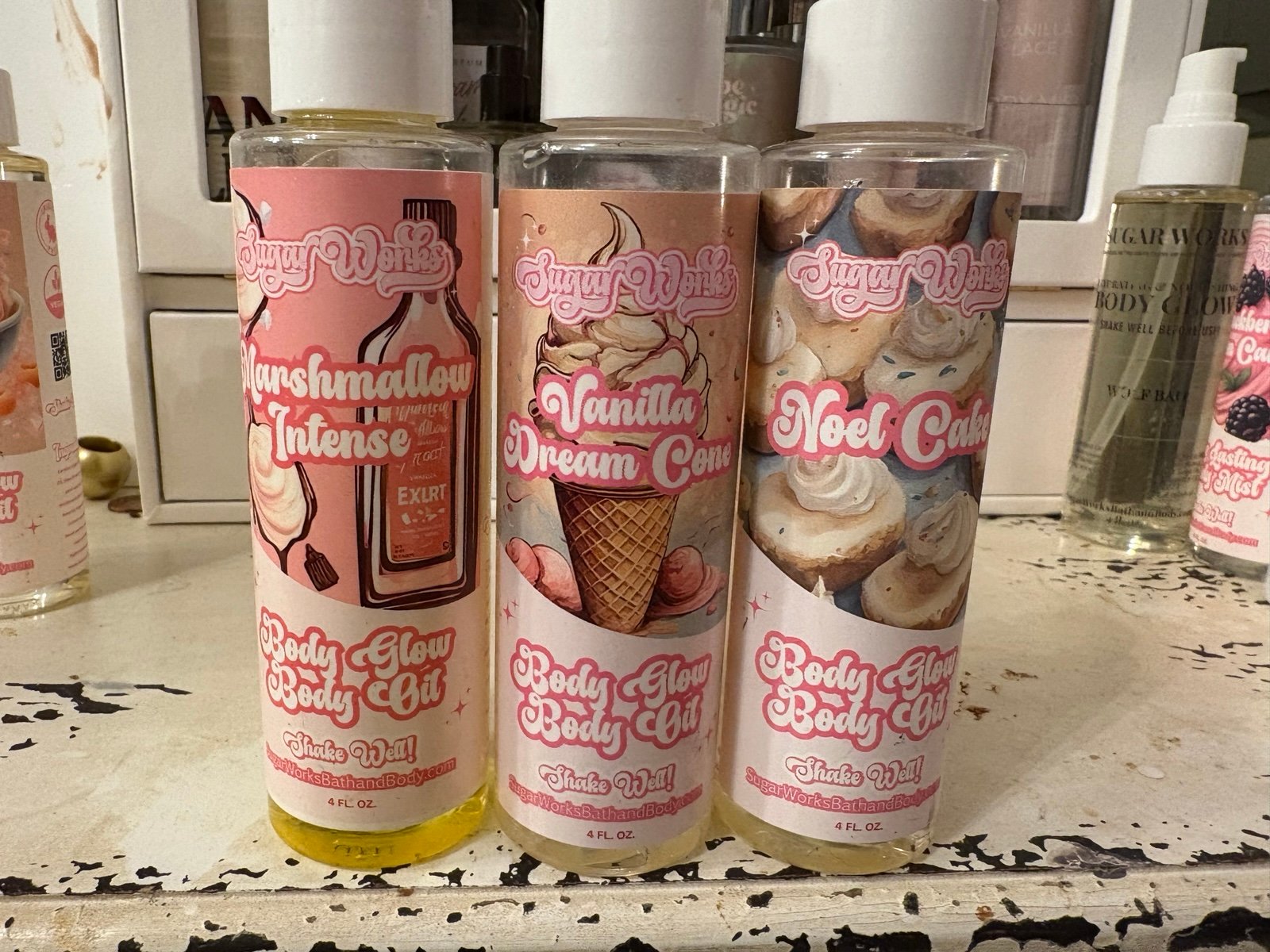 Sugarworks Gourmand Partial Body Oil Bundle