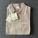 Large Size Nwt Burberry Men's Knit Polo T-Shirt