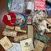 Vintage Sewing String and Needles Lot