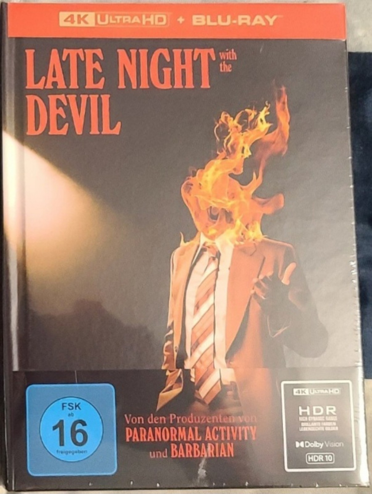 Late Night with the Devil - Mediabook [4K Blu-ray German Region Free Import]