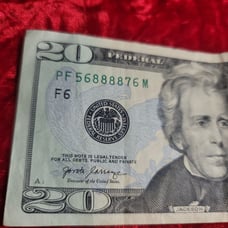 Rare Fancy 20 Note Collectible Paper Money