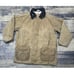 LEWIS CREEK SCOTLAND VNTG WAX COTTON FIELD COAT WORN DISTRESSED GREAT PATINA L