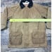 LEWIS CREEK SCOTLAND VNTG WAX COTTON FIELD COAT WORN DISTRESSED GREAT PATINA L