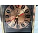 Vtg Fiber Optic Rotating Flower Clock Lamp With Motion 14.5''H lighted tv table