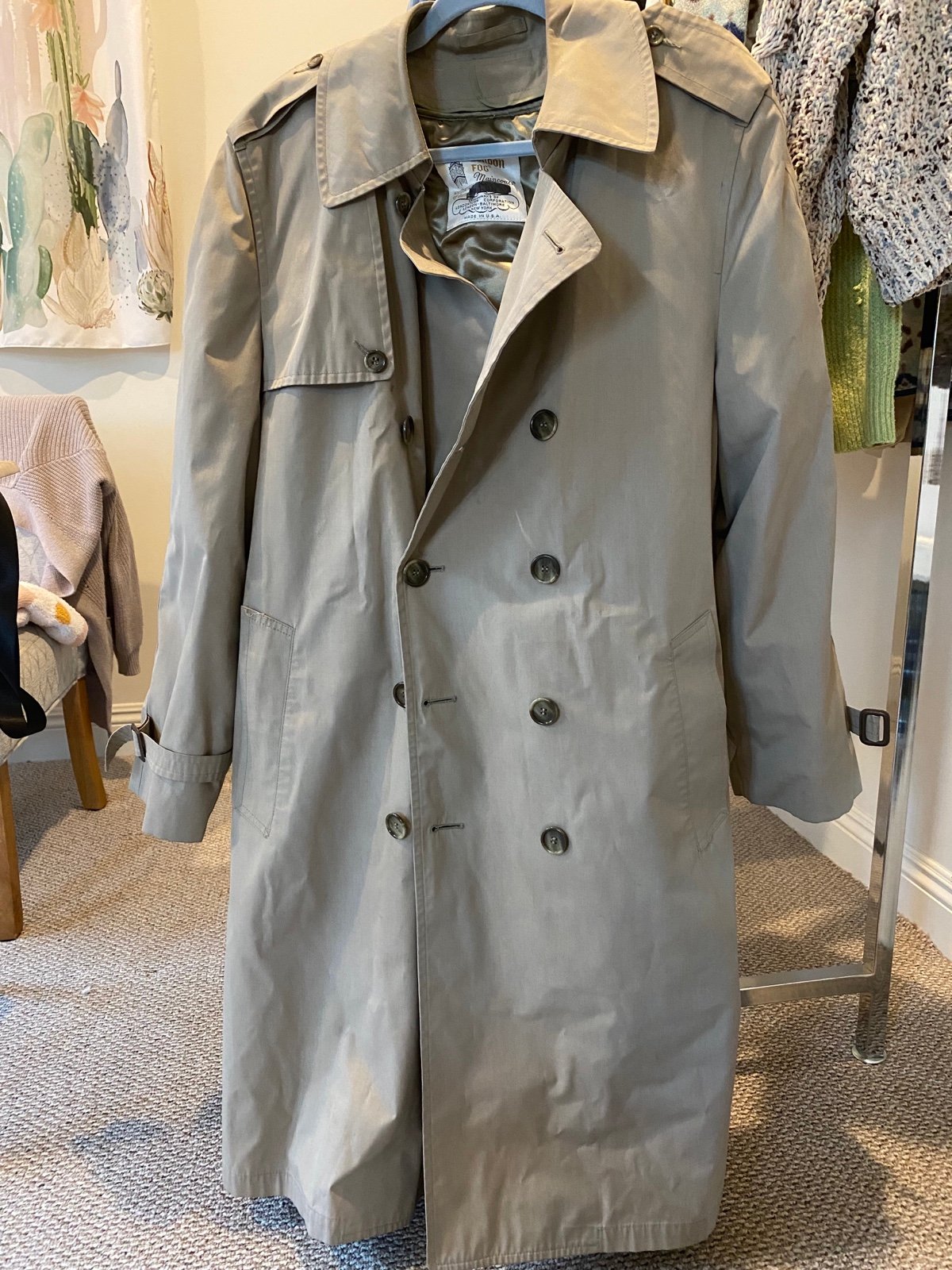 London Fog Trench Coat