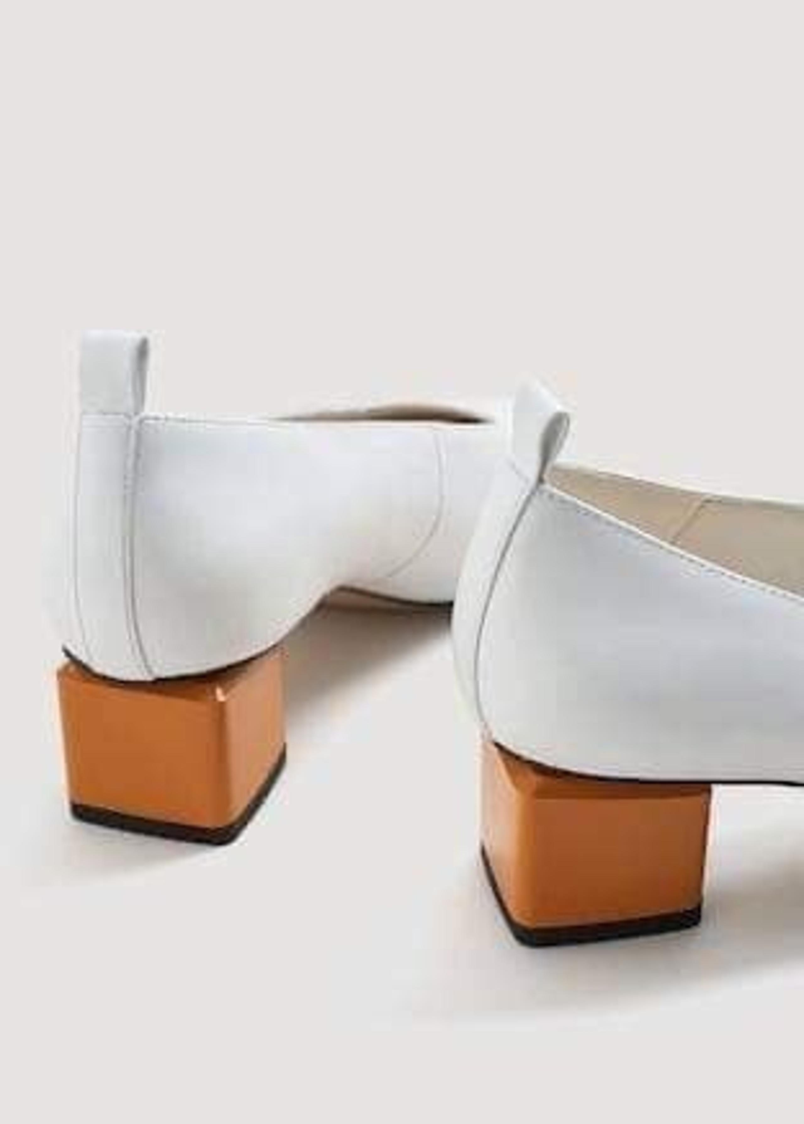 New Mango Shoes with heel, real leather
