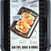 2 Piece Heavy Duty Porcelain Air Fry, Bake and Broil Pan
