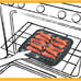 2 Piece Heavy Duty Porcelain Air Fry, Bake and Broil Pan