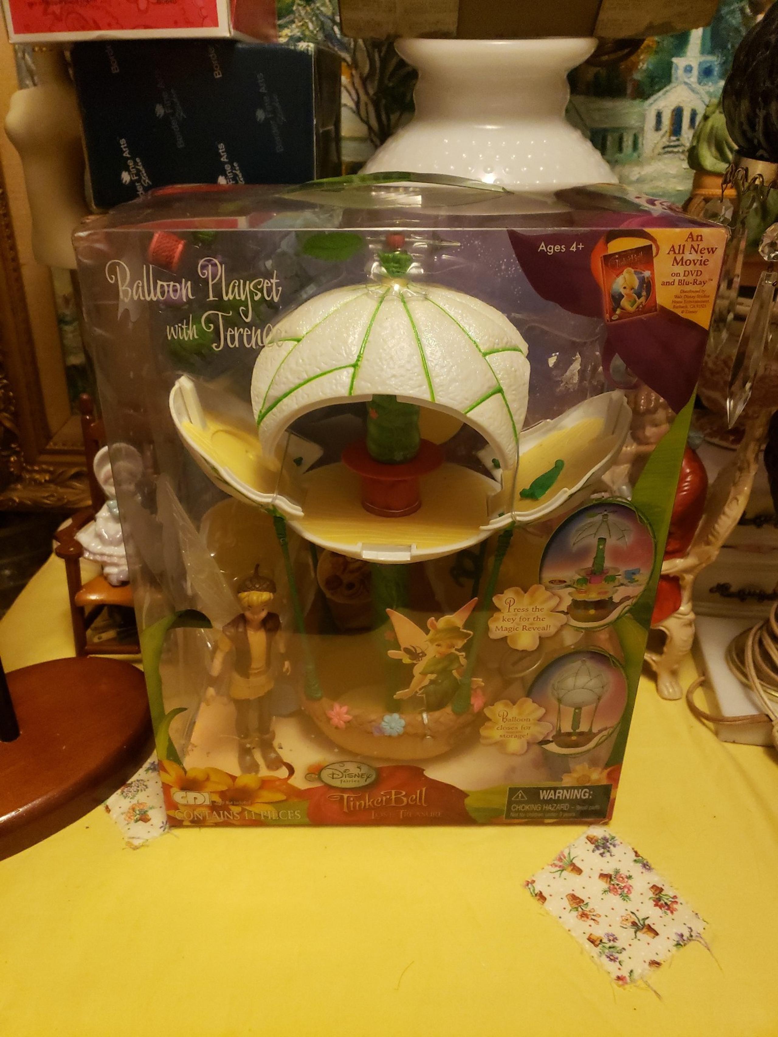 Disney Tinkerbell Fairy Playsets With Figurines