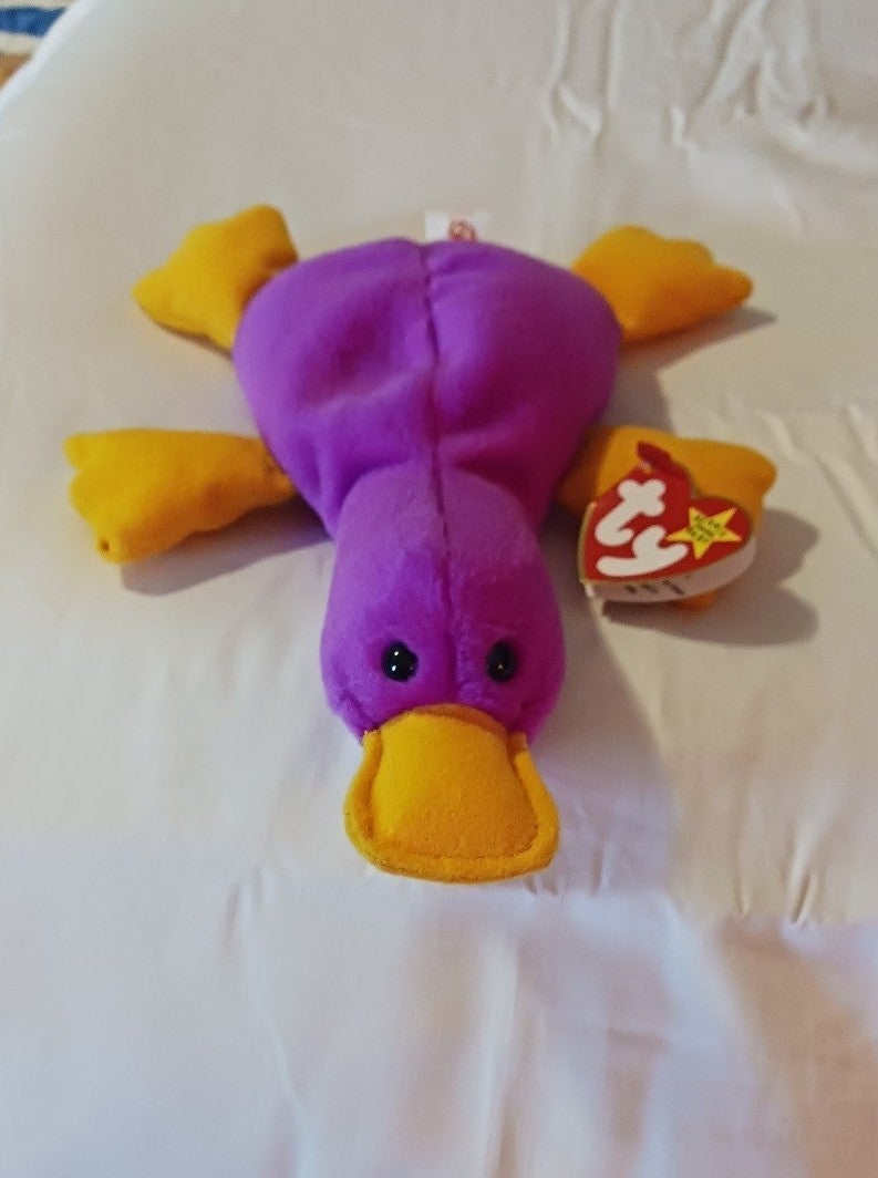 Ty Beanie Babies Patty the Platypus 4025