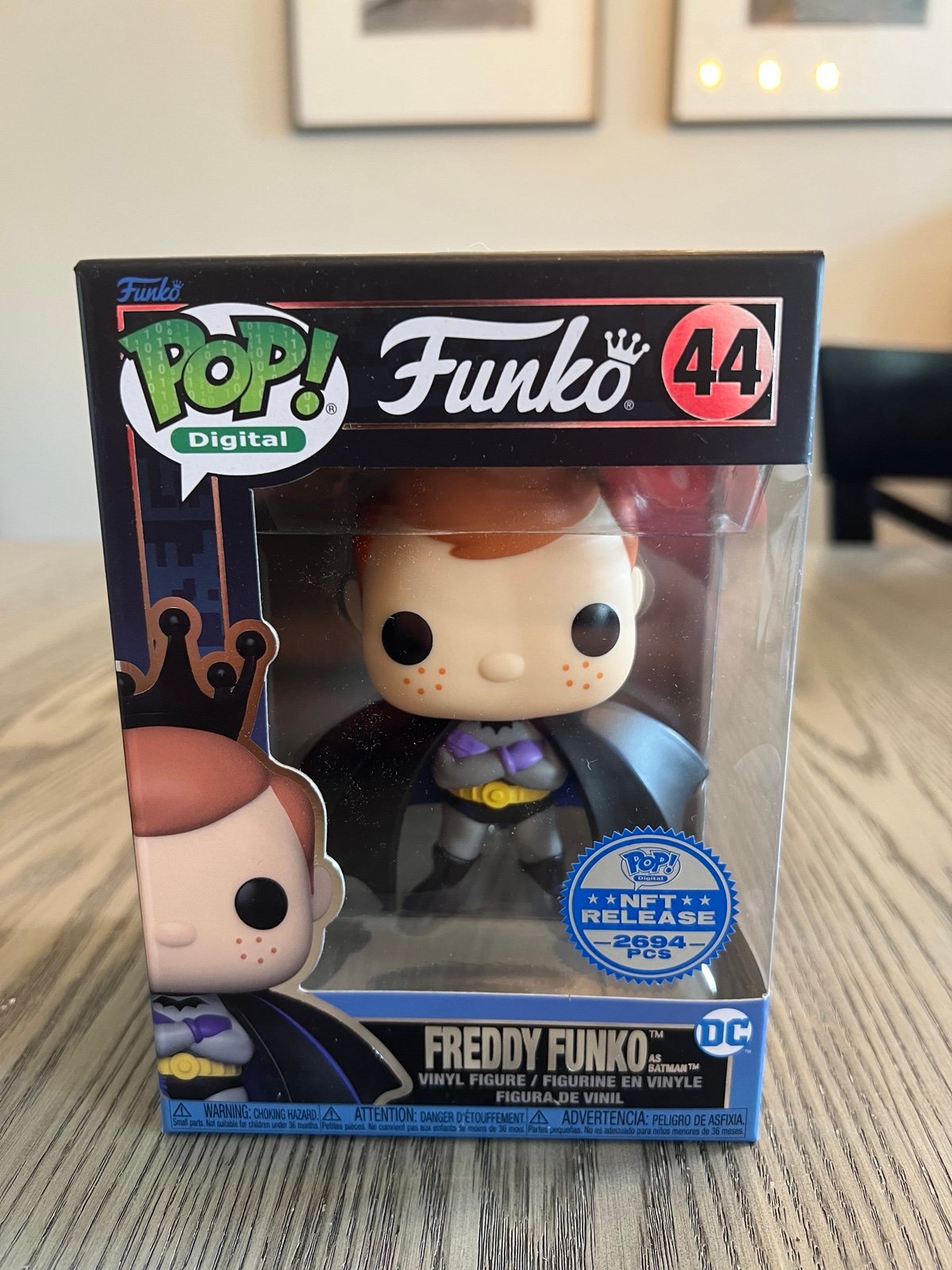 Freddy Funko as Batman NFT Royalty Pop