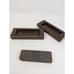 Vintage Norton Bear Sharpening Stone Fine Crystolon Oilstone FJB-6 Wood Box