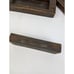 Vintage Norton Bear Sharpening Stone Fine Crystolon Oilstone FJB-6 Wood Box