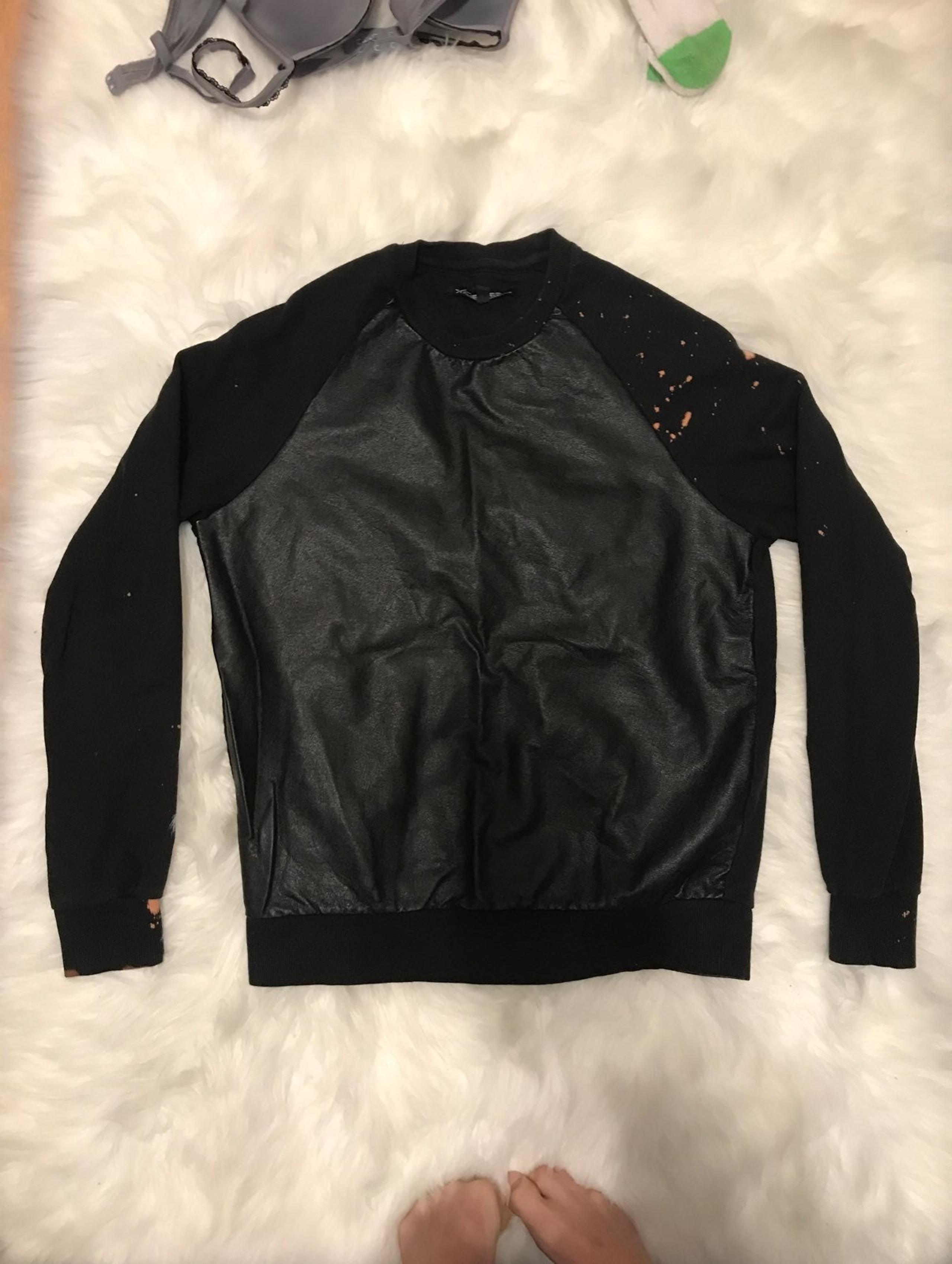 DIY Kenneth Cole - Distressed Sweatshirt