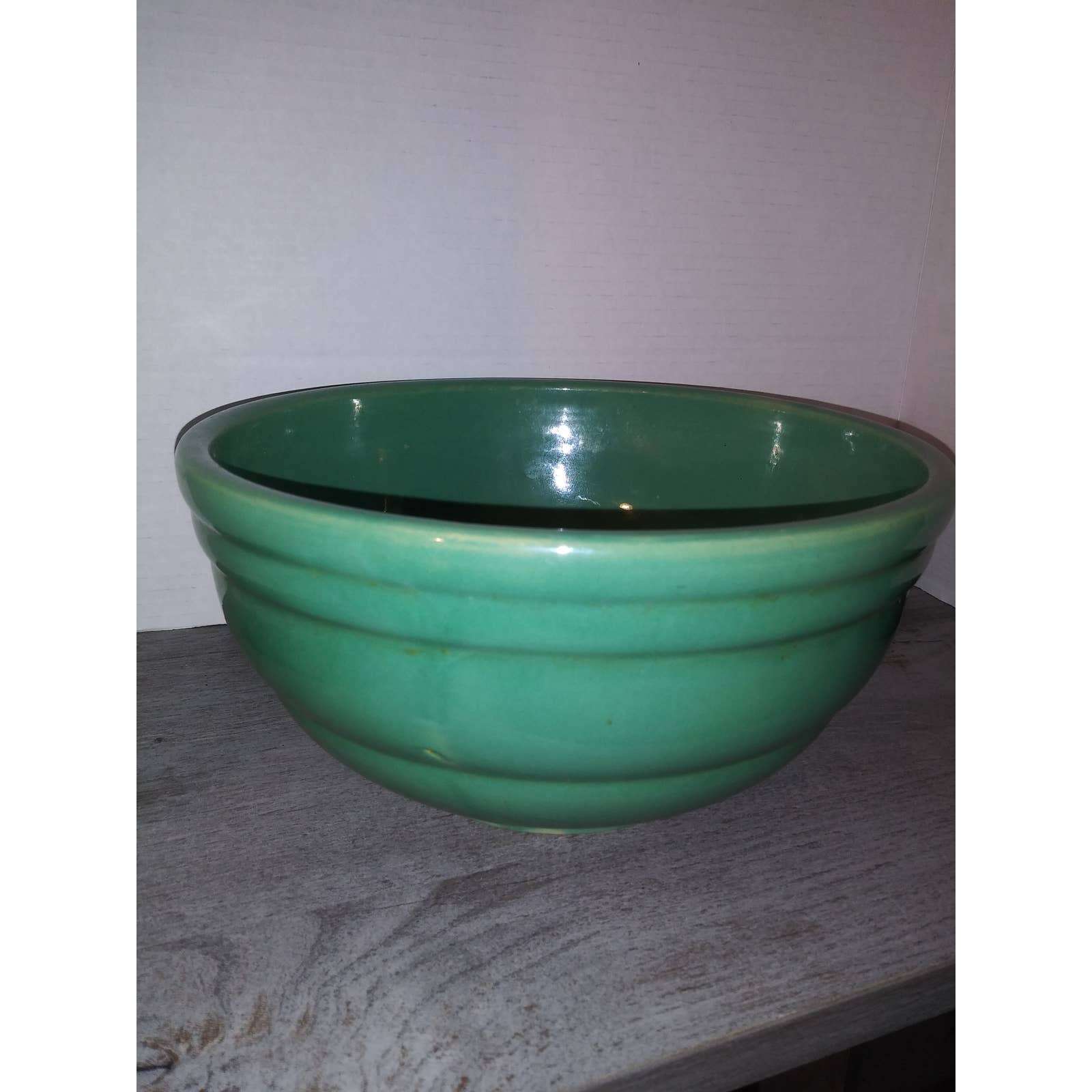 Pfaltzgraff P Keystone Green Pottery 10 Mixing Bowl