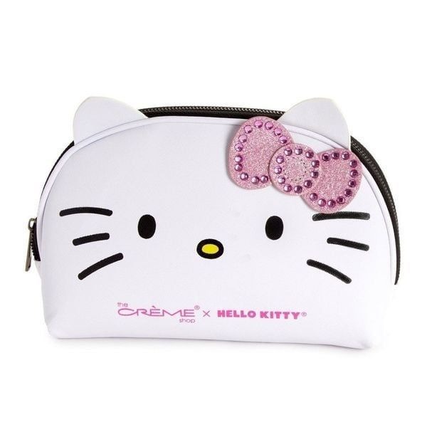 The Crème Shop Limited Edition Hello Kitty Bling Bling Makeup Pouch Travel Case