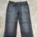 Vintage Y2K Marc Echo Tiger Embroidered Denim Jeans Size 36 Baggy Skate Jnco