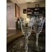 Vintage Libbey Rock Sharpe Halifax Etched Water Goblet, Wine Glasses Set Of 4