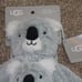 UGG Polar Lovey & Rattle Plush Gift Set Security Blanket Baby Infant Koala NWT