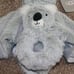 UGG Polar Lovey & Rattle Plush Gift Set Security Blanket Baby Infant Koala NWT