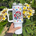 Super Mario Bros Tumbler 40 oz tumbler with hand carry handle. Brand New. 40 Oz.