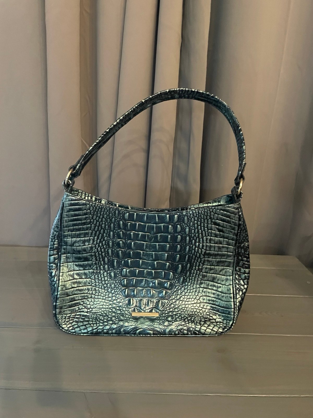 Teal Brahmin Purse