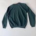 Owl birdie sweater cozy collared sweatshirt comfy green yellow size L