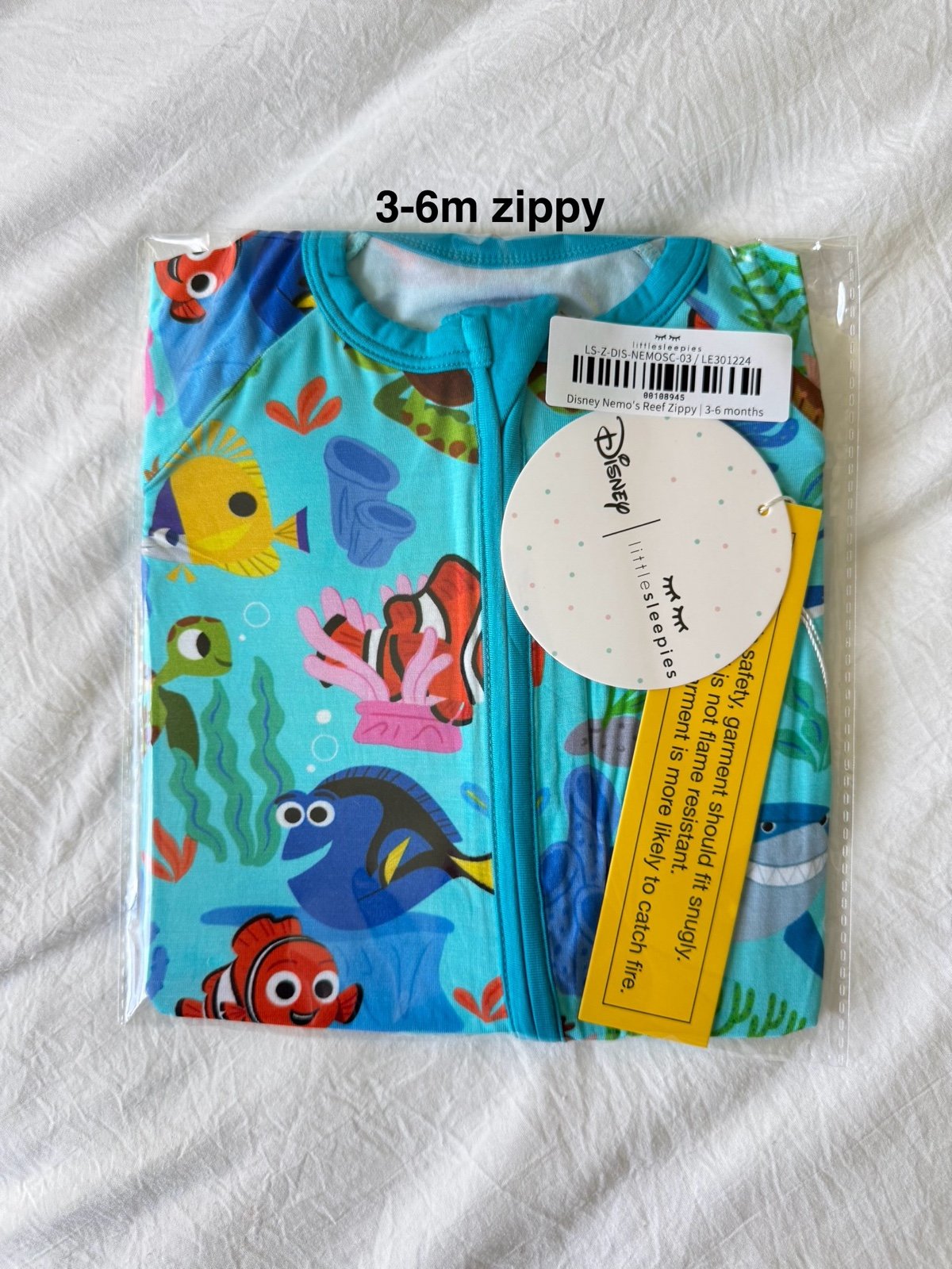 Little Sleepies Nemo Zippy | 3-6M
