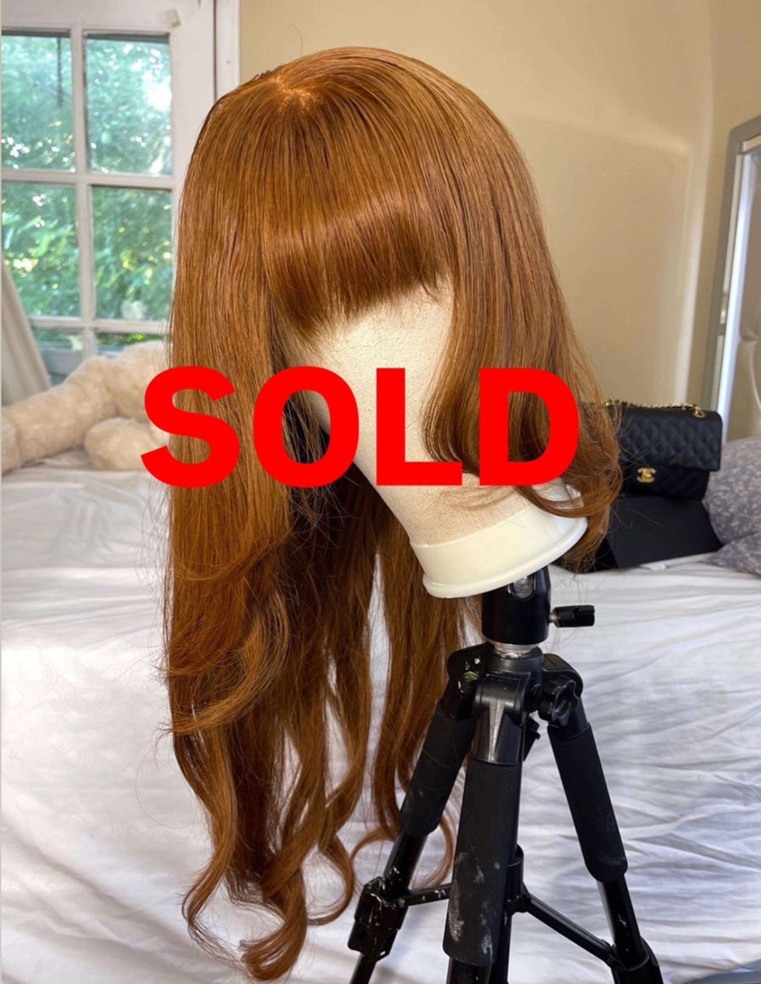 ‼️SOLD‼️  GINGER MADNESS / LACEFRONT WIG w/ bang