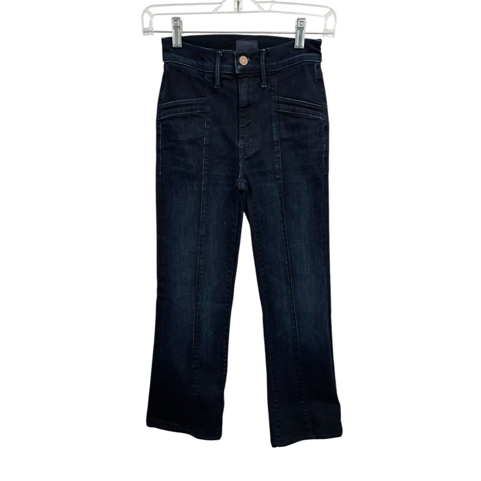 Mother Jeans The Slant Drama After Party High Rise Flared Size 24