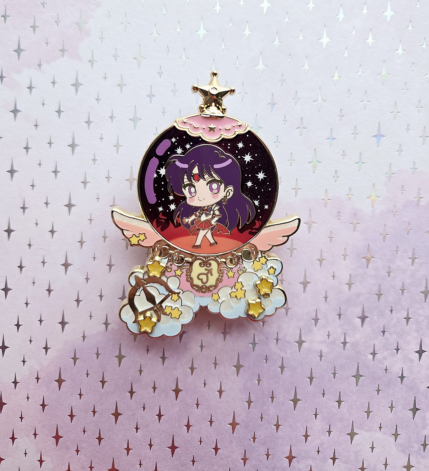 Sailor Mars Enamel Pin