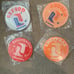 Oxford, Auburn, Fayetteville, Knoxville coaster set