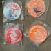 Oxford, Auburn, Fayetteville, Knoxville coaster set