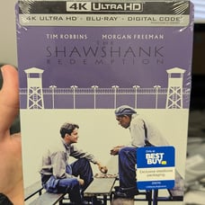 New Sealed. The Shawshank Redemption 4K UHD Steelbook