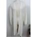 Eileen Fisher Womens Ivory 100% Organic Cotton Long Cardigan Size XL Comfort