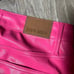 NWT Judy Blue Hot Pink Faux Leather Pants- Tummy Control- 14W