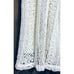 Leon & Harper Womens Size 4 Ivory Crochet Lined Boho Knee Length Skirt