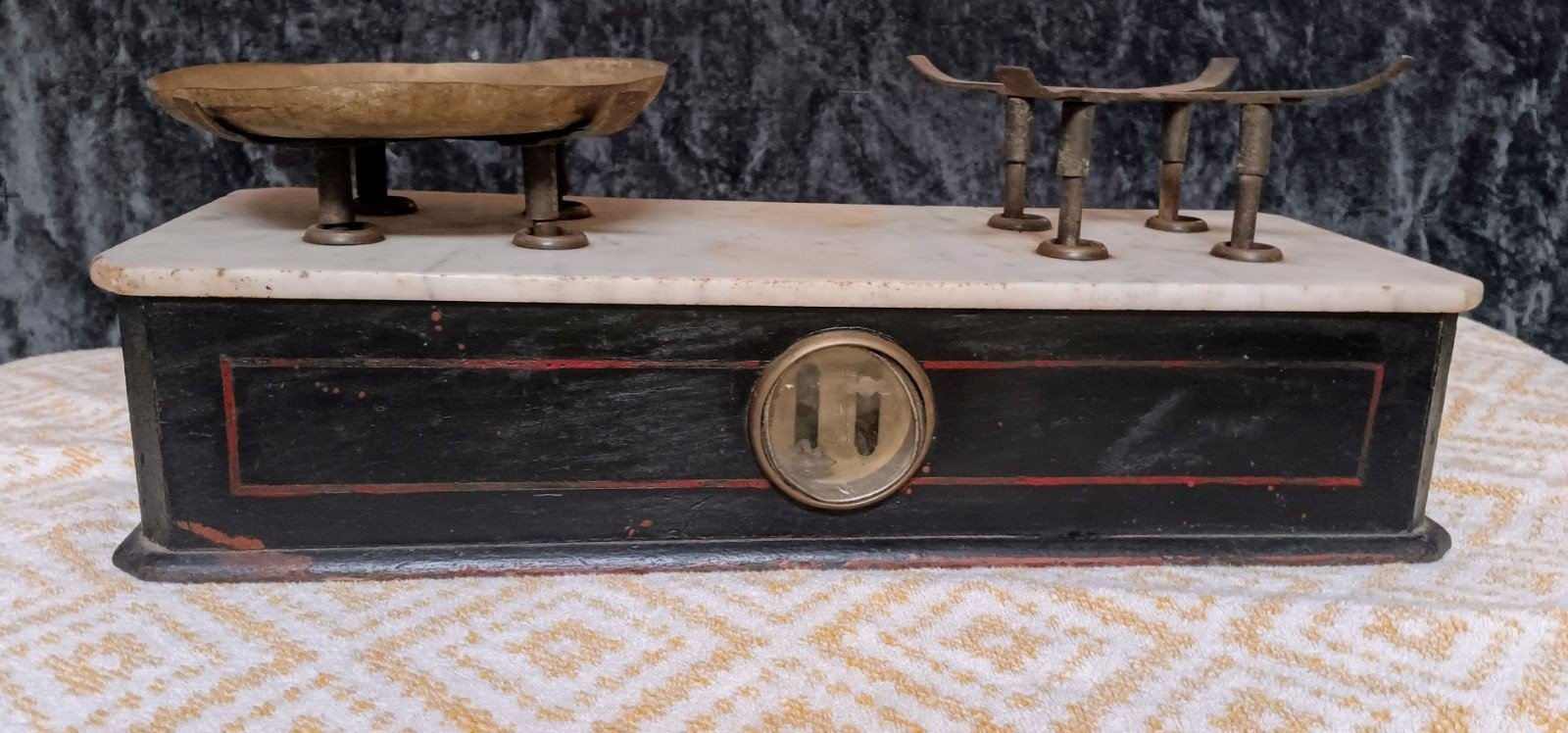 Antique French 19th Century Trussant & Cie. Culinary Scale - circa 1880