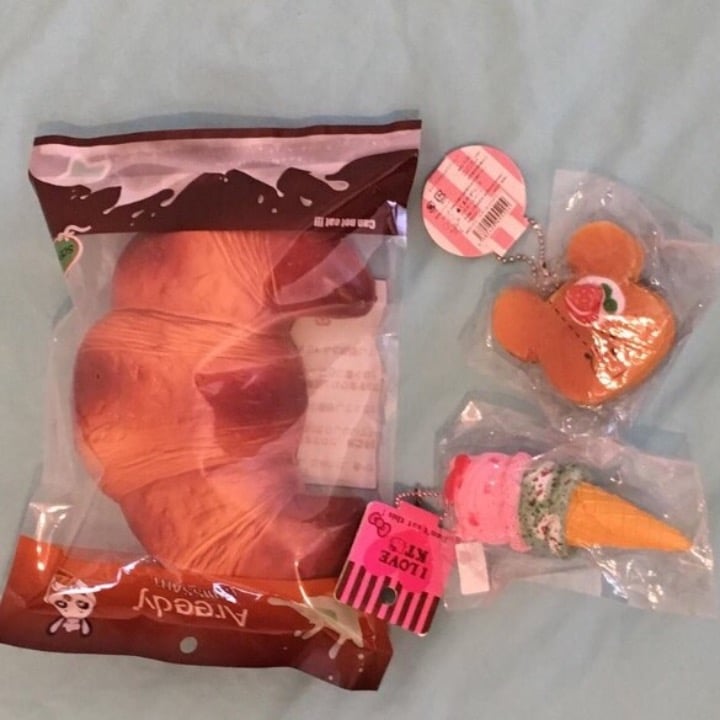 3 Piece Squishy Lot Bundle Grab Bag Rare