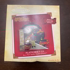 HALLMARK 2003 Harry Potter Keepsake Platform 9 3/4 Chamber of Secrets Ornament