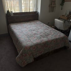CROSCILL Home Fashions Vintage Queen Floral Comforter Bedspread