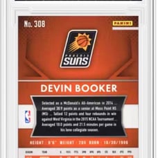 2015-16 Panini Prizm Devin Booker Rookie RC #308 Arena Club 9.5 Phoenix Suns